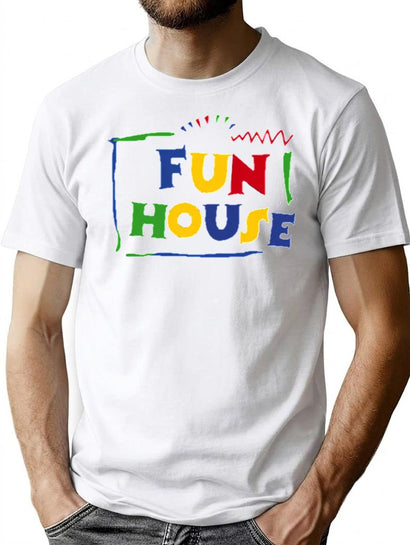 Fun House Premium Heavyweight Cotton T-Shirt - Black