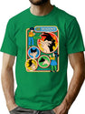 Fun With Shadows T-Shirt for Men & Women, T-Shirts Graphic Tee - Green