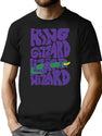 Funky Gator Time (Weaving Through Words) Bootleg Graphic T-Shirt - Black