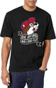 Funny BUC Around and Find Out Black T-Shirt - White
