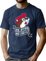 Funny BUC Around and Find Out Premium Heavyweight Cotton T-Shirt - Navy