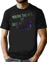 Funny Bad Translation Of Insult Bootleg Graphic T-Shirt - Black
