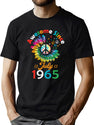 Funny Birthday Quote Awesome Since July 1965 Retro Birthday T-Shirt for Men & Women, T-Shirts Graphic Tee - Green