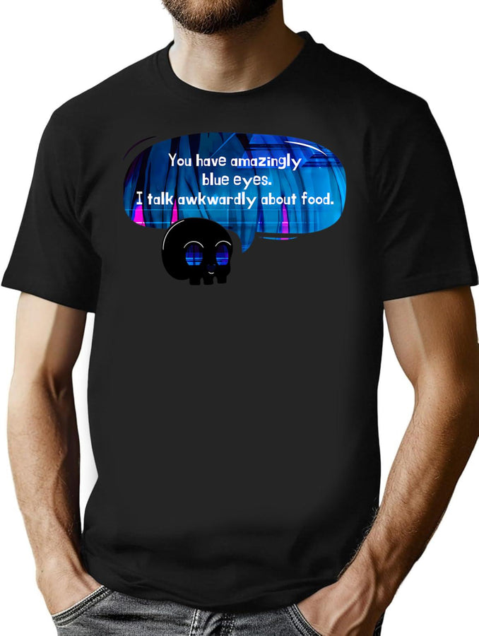 Funny Bootlet Bad Translation Of Awkward Flirting Bootleg Graphic T-Shirt - Black