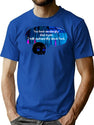 Funny Bootlet Bad Translation Of Awkward Flirting Bootleg Graphic T-Shirt - Blue