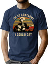 Funny Comedy Vintage 80S 90S Music Retro Country T-Shirt for Men & Women, T-Shirts Graphic Tee - Navy