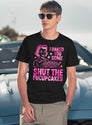 Funny Cupcake Housewife I Baked You Some Shut The Fucupcakes T-Shirt for Men & Women, T-Shirts Graphic Tee - Navy