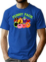 Funny Face (1) T-Shirt for Men & Women, T-Shirts Graphic Tee - Blue