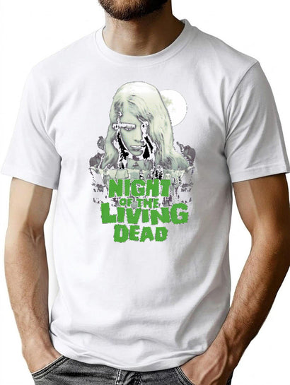 Funny Gift For Night Of The Living Dead Retro Vintage T-Shirt for Men & Women, T-Shirts Graphic Tee - Black