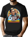 Funny Gifts Boy Girl Six Million Dollar Man Retro Vintage T-Shirt for Men & Women, T-Shirts Graphic Tee - Black
