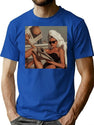 Funny Gifts For Cindy Crawford Cool Graphic Gifts T-Shirt for Men & Women, T-Shirts Graphic Tee - Blue
