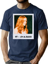 Funny Gifts For Sadie Sink Retro Vintage T-Shirt for Men & Women, T-Shirts Graphic Tee - Navy