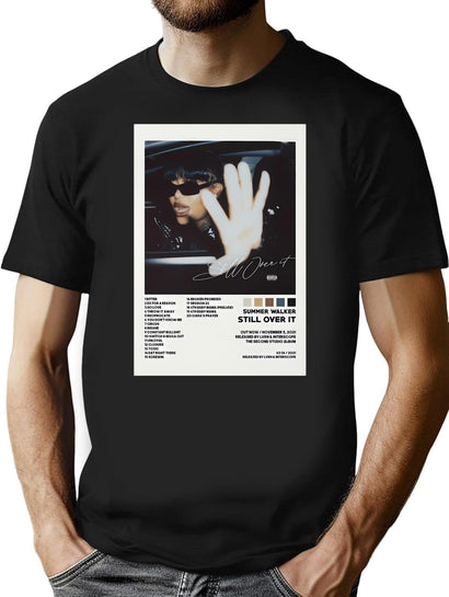 Funny Gifts For Summer Walker Love For Summer Walker Retro Vintage T-Shirt for Men & Women, T-Shirts Graphic Tee - Black
