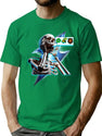 Funny Hose Bee Lion (Hos Be Lying) Joke Bootleg Graphic T-Shirt - Green