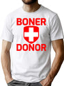Funny Hubie Halloween Mom Boner Doner T-Shirt for Men & Women, T-Shirts Graphic Tee - White