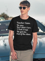 Funny Humor Danger Came T-Shirt for Men & Women, T-Shirts Graphic Tee - Navy