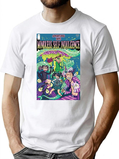 Funny Men Msi Comic Classic Fan T-Shirt for Men & Women, T-Shirts Graphic Tee - Black