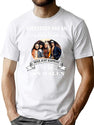 Funny Music Band T-Shirt for Men & Women, T-Shirts Graphic Tee - White