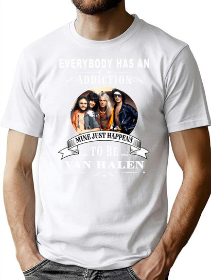 Funny Music Band T-Shirt for Men & Women, T-Shirts Graphic Tee - Black