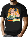 Funny Nobody Gives A Sht Humor T-Shirt for Men & Women, T-Shirts Graphic Tee - Black