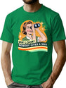 Funny Nobody Gives A Sht Humor T-Shirt for Men & Women, T-Shirts Graphic Tee - Green