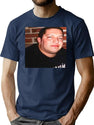 Funny Punktify Sal Vulcano Meme Premium Heavyweight Cotton T-Shirt - Navy