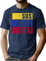 Funny Retro Vintage Filipino Pinoy T-Shirt for Men & Women, T-Shirts Graphic Tee - Navy