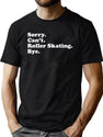 Funny Roller Skating T-Shirt for Men & Women, T-Shirts Graphic Tee - Green