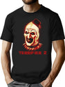 Funny Scary Clown Terror T-Shirt for Men & Women, T-Shirts Graphic Tee - Black