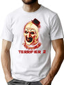 Funny Scary Clown Terror T-Shirt for Men & Women, T-Shirts Graphic Tee - White