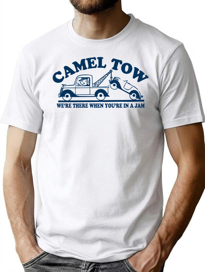 Funny Shirt - Camel Tow T-Shirt for Men & Women, T-Shirts Graphic Tee - Black