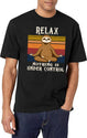 Funny Sloth Yoga Retro Vintage Gift T-Shirt for Men & Women, T-Shirts Graphic Tee - White