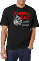Funny Turbo Lag Car Boost Racing T-Shirt for Men & Women, T-Shirts Graphic Tee - White