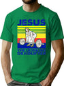 Funny Vintage Gym Christian T-Shirt for Men & Women, T-Shirts Graphic Tee - Green