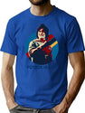 Futbol Is Life Premium Heavyweight Cotton T-Shirt - Blue