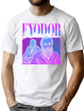 Fyodor Dostoevsky 90S Bootleg Bootleg Graphic T-Shirt - White