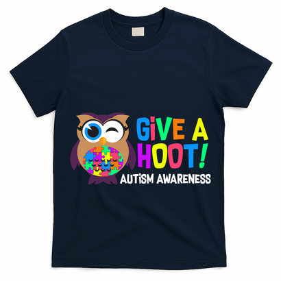 Give A Hoot Autism Awareness T-Shirt