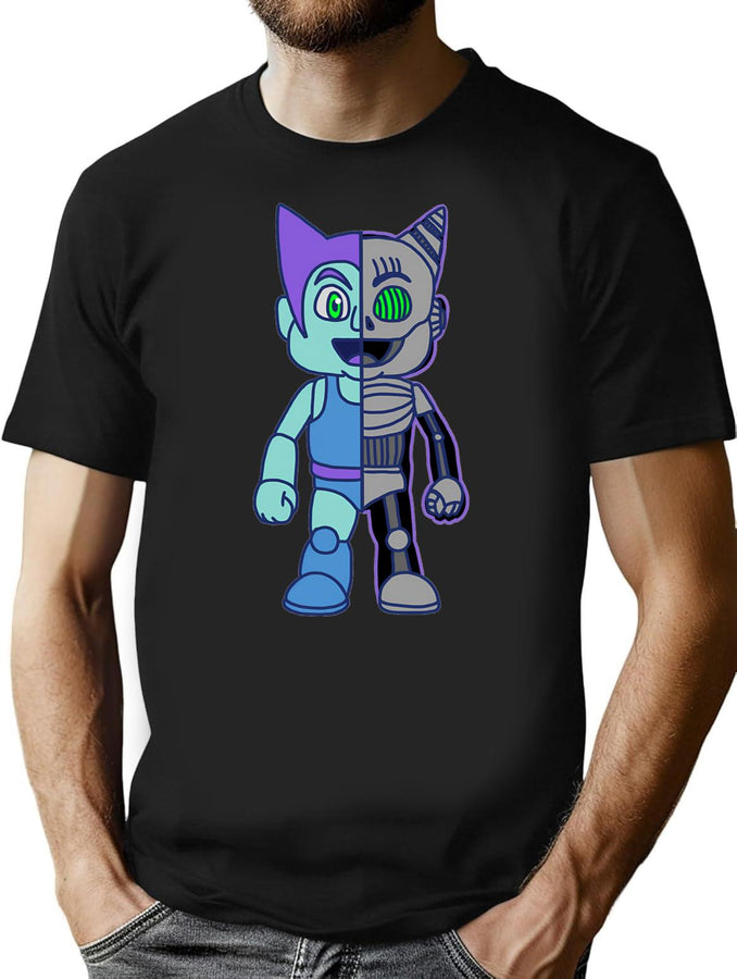 Galatikk Lad Bootleg Graphic T-Shirt - Black