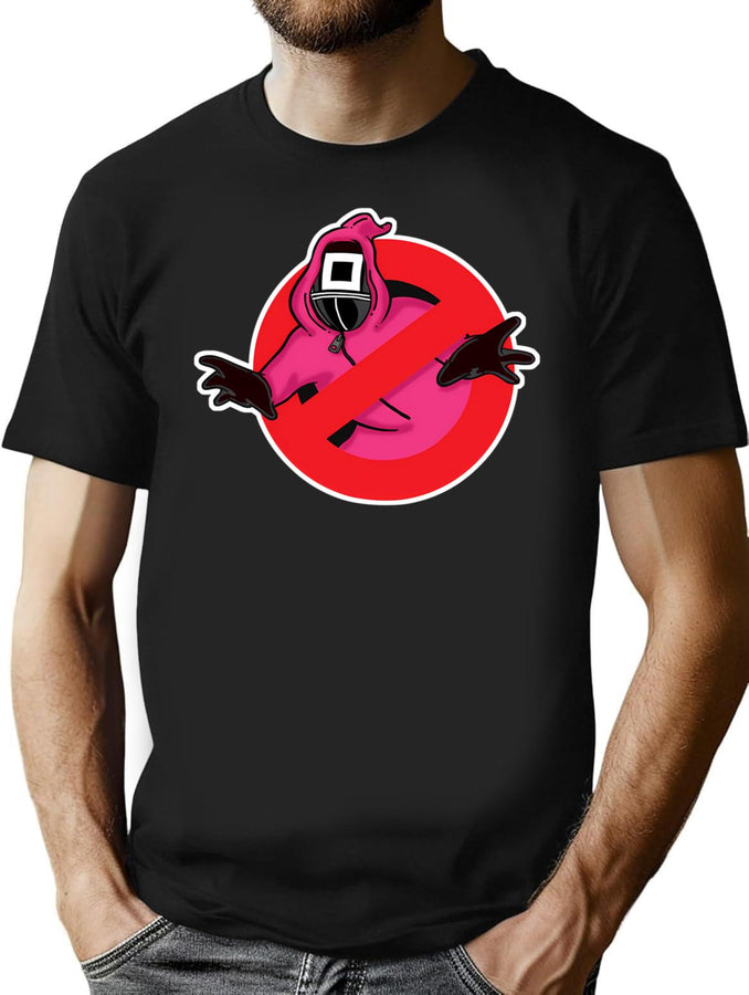 Game Busters T-Shirt for Men & Women, T-Shirts Graphic Tee - Black