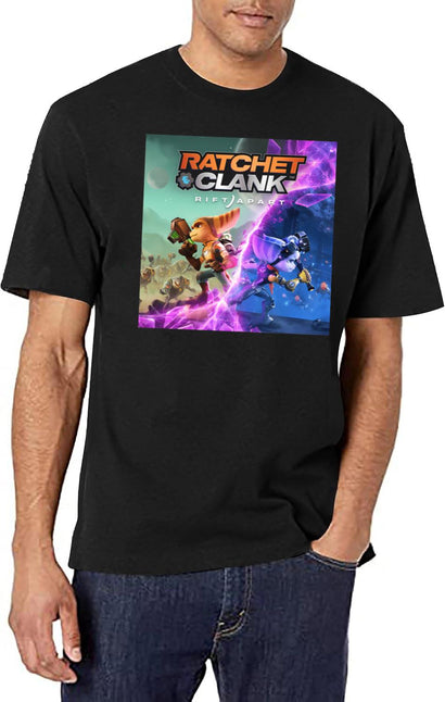 Game R And C T-Shirt for Men & Women, T-Shirts Graphic Tee - Black