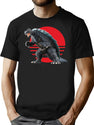 Gamera Attack Premium Heavyweight Cotton T-Shirt - Black