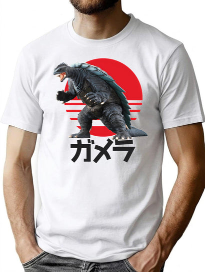 Gamera Attack Premium Heavyweight Cotton T-Shirt - Black
