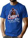 Gangs Of New York Cutting'S Deli Bill The Butcher T-Shirt for Men & Women, T-Shirts Graphic Tee - Blue