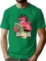 Gangster Allan Bootleg Bootleg Graphic T-Shirt - Green
