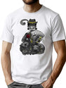Gangster Voldritch Bootleg Graphic T-Shirt - White