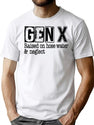 Gen X Nostalgia - Raised On Hose Water And Neglect T-Shirt for Men & Women, T-Shirts Graphic Tee - White