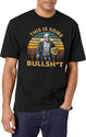 Generic Vintage Design This Is Some Bullshit Black T-Shirt - White