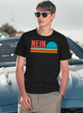 German Nein Souvenir Oktoberfest No Sunset Germany Vintage T-Shirt for Men & Women, T-Shirts Graphic Tee - Navy
