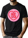 Gert Lush Loveheart T-Shirt for Men & Women, T-Shirts Graphic Tee - Green