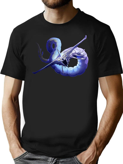 Ghost Leviathan T-Shirt for Men & Women, T-Shirts Graphic Tee - Black